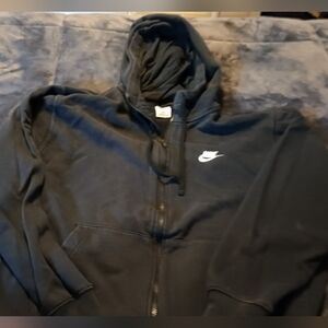NIKE HOODED ZIP UP SWEATSHIRT